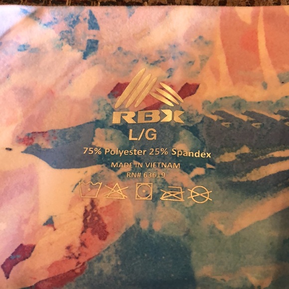 RBX Large Soft Pastel Leggings - Picture 4 of 5